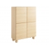 Komoda 100 cm 4-drzwiowa LUGO dąb vicenza